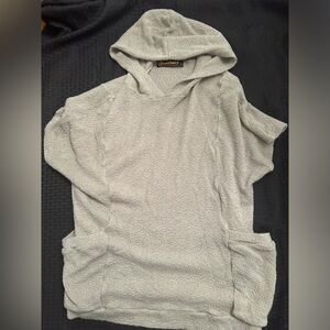 Luna Claire Hooded Short Sleeved Sweater Size S